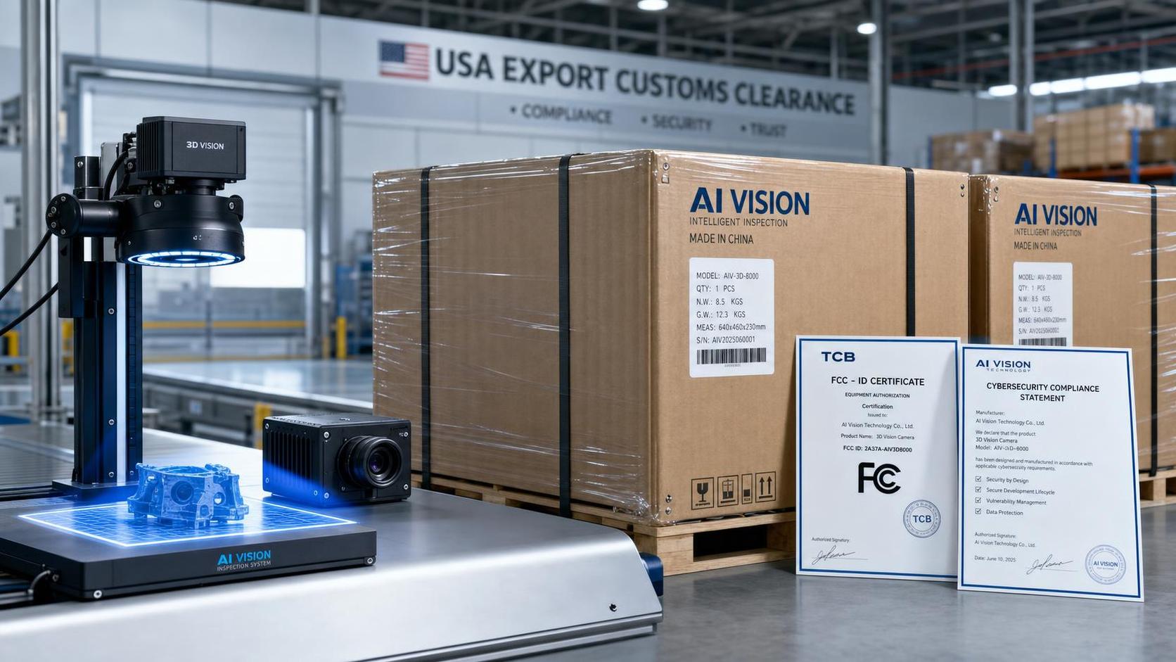 CBP Rule Takes Effect for AI Vision Exports to the U.S.