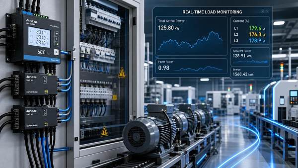 Industrial Sensing Technology for Energy Monitoring in Real-Time Load Tracking