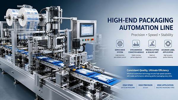 When servo drive solutions for packaging improve line accuracy