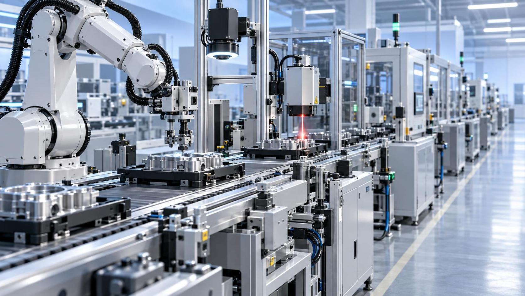 When do production lines need a fully integrated control system?