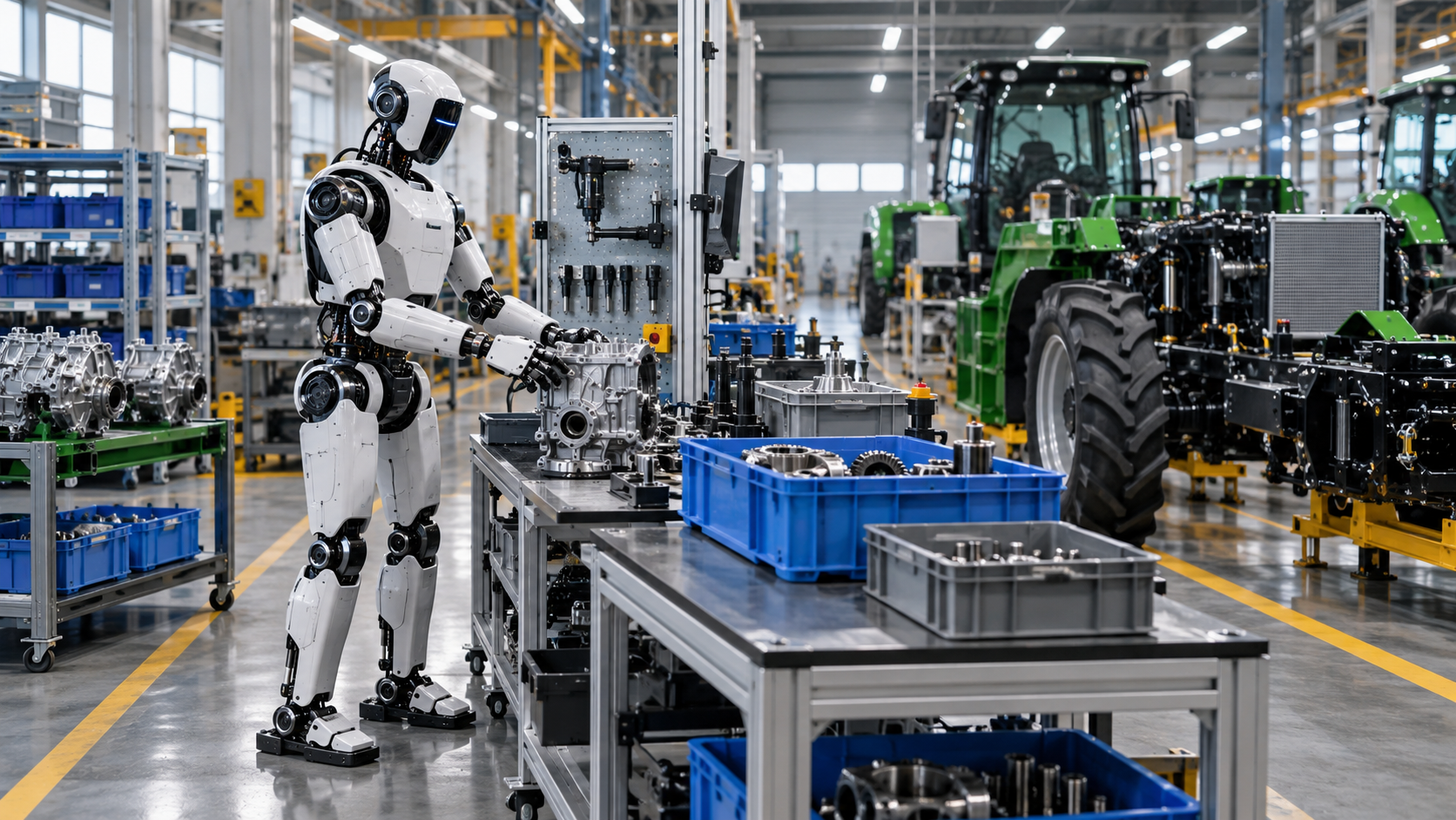 AGCO Plans 2027 Digit Humanoid Robot Pilot at Kansas Plant