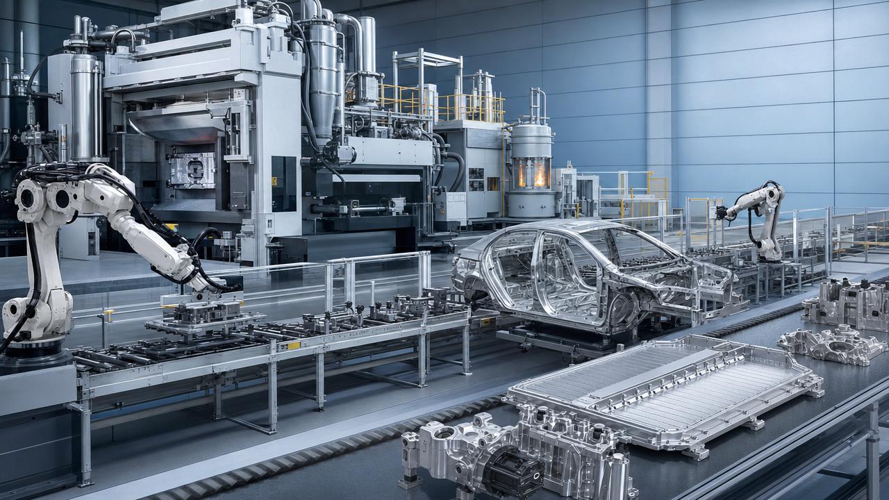 Why New Energy Vehicles Are Accelerating Demand for Larger Casting Systems Why New Energy Vehicles Are Accelerating Demand for Larger Casting Systems