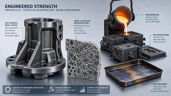 Metallurgy Casting Basics That Matter When Part Strength Is Non-Negotiable