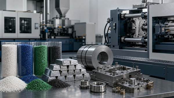 Raw Material Fluctuations Are Quietly Changing Total Part Cost