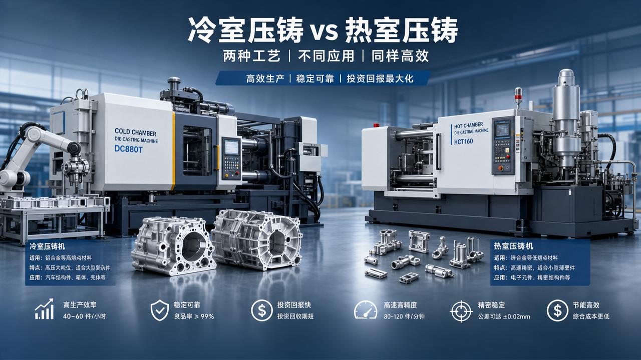 Die Casting Machine Selection: Cold or Hot Chamber for Better ROI