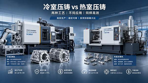 Die Casting Machine Selection: Cold or Hot Chamber for Better ROI