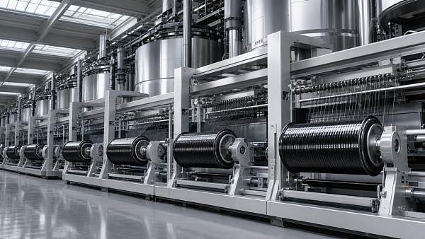 China Launches World's Largest Single-Line Large-Tow Carbon Fiber Line