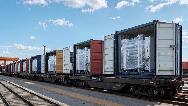 China-Europe Railway Express Surpasses 130,000 Trains; PET Stretch Blowing Equipment Export Timelines to EU Improve