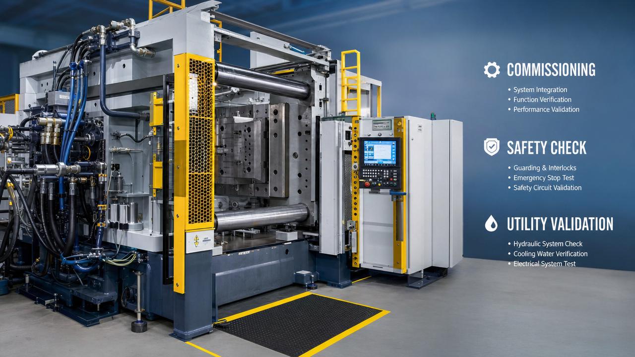 Heavy Molding Equipment: Key Checks Before Commissioning