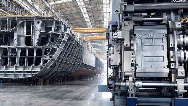 China's Shipbuilding Orders Surge 195.2%; Giga-Casting Export Capacity Ramps Up