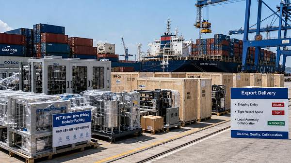 FBX Surge Extends PET Blowing Equipment Lead Times