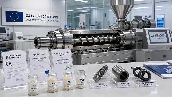 EU REACH Adds 12 SVHCs, Prompting Bio-Plastic Equipment Review