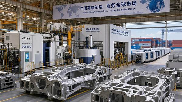 China Firms Enter 2026 Top 10, Lifting Die-Casting Exports