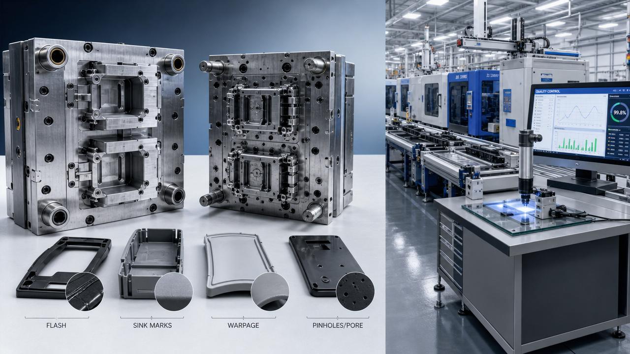 Precision Molding Defects: Causes, Fixes & Control