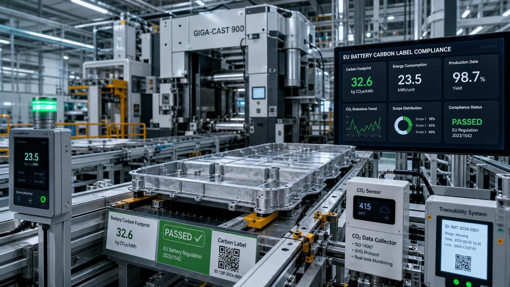 EU Battery Carbon Labels Trigger IoT Upgrade Needs