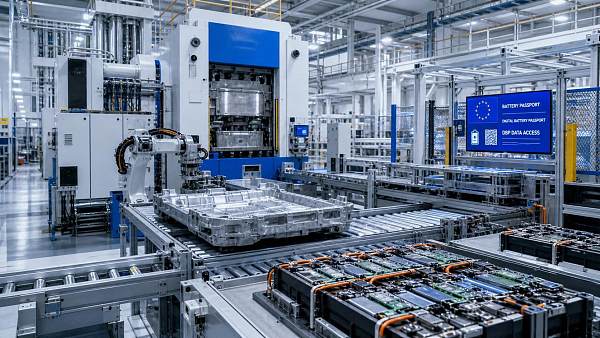 EU Battery Label Rule Extends to DBP-Ready Giga-Casting Lines