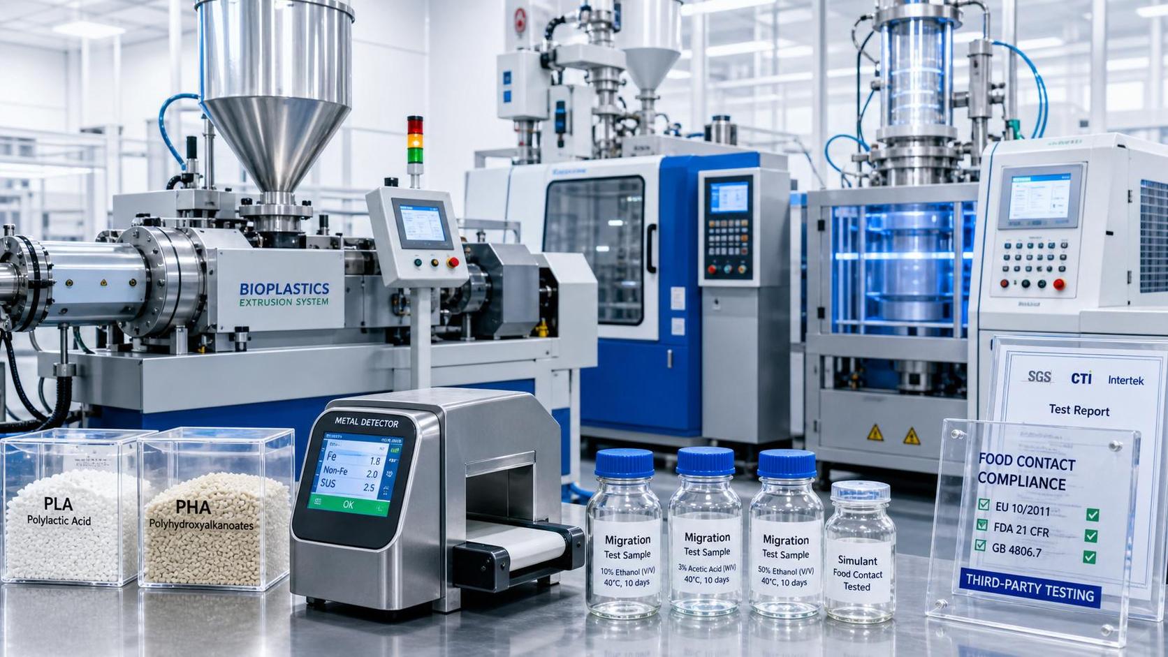 FDA Makes Migration Validation Mandatory for Bio-Plastic Equipment
