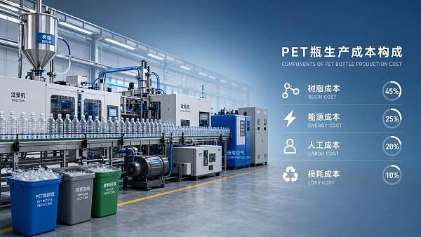 PET Bottle Manufacturing Cost Breakdown: Resin, Energy, Labor, and Waste