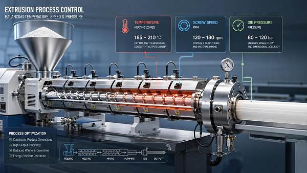 Polymer Extrusion Process: Key Parameters That Affect Output