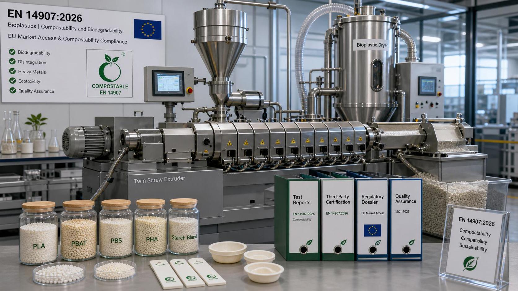 EN 14907:2026 Tightens Checks on Bio-Plastic Processing Equipment