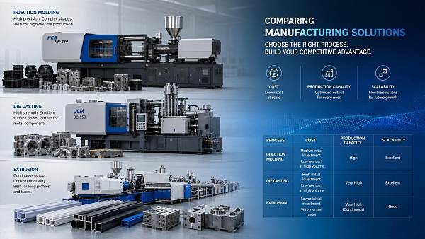 Manufacturing Solution Comparison: Cost, Throughput, and Scalability