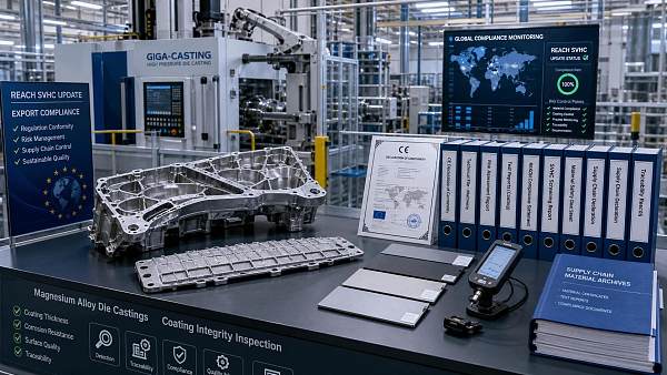 REACH SVHC Update Tightens Limits on Giga-Casting Coatings