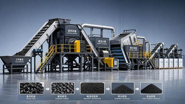 How to Compare Recycled Rubber Processing Equipment for Stable Output