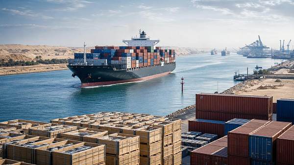 Suez Fee Hike Adds $1,850 to Export Shipments
