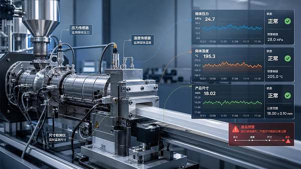 Extrusion Process Monitoring: Which Signals Predict Scrap Before It Happens?