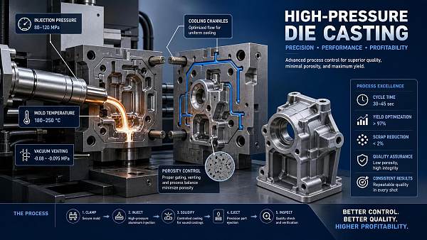 Die Casting Parameter Optimization: How to Reduce Porosity and Scrap