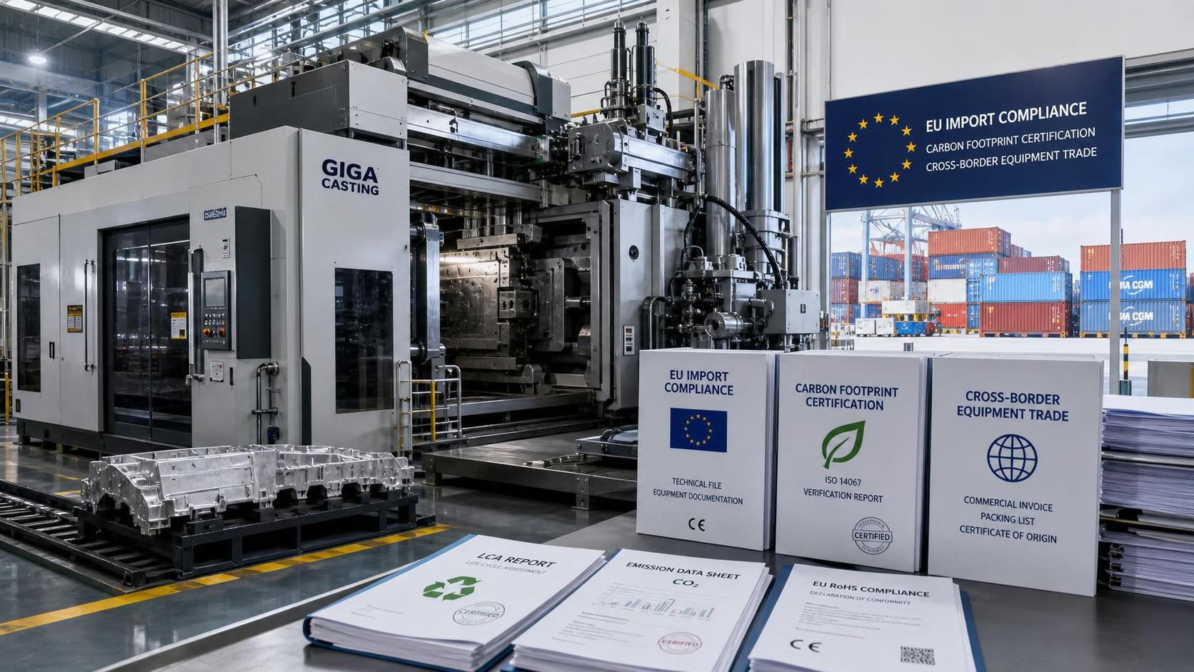 EU Sets Carbon Footprint Rule for Giga-Casting Imports