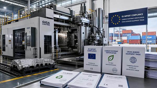 EU Sets Carbon Footprint Rule for Giga-Casting Imports