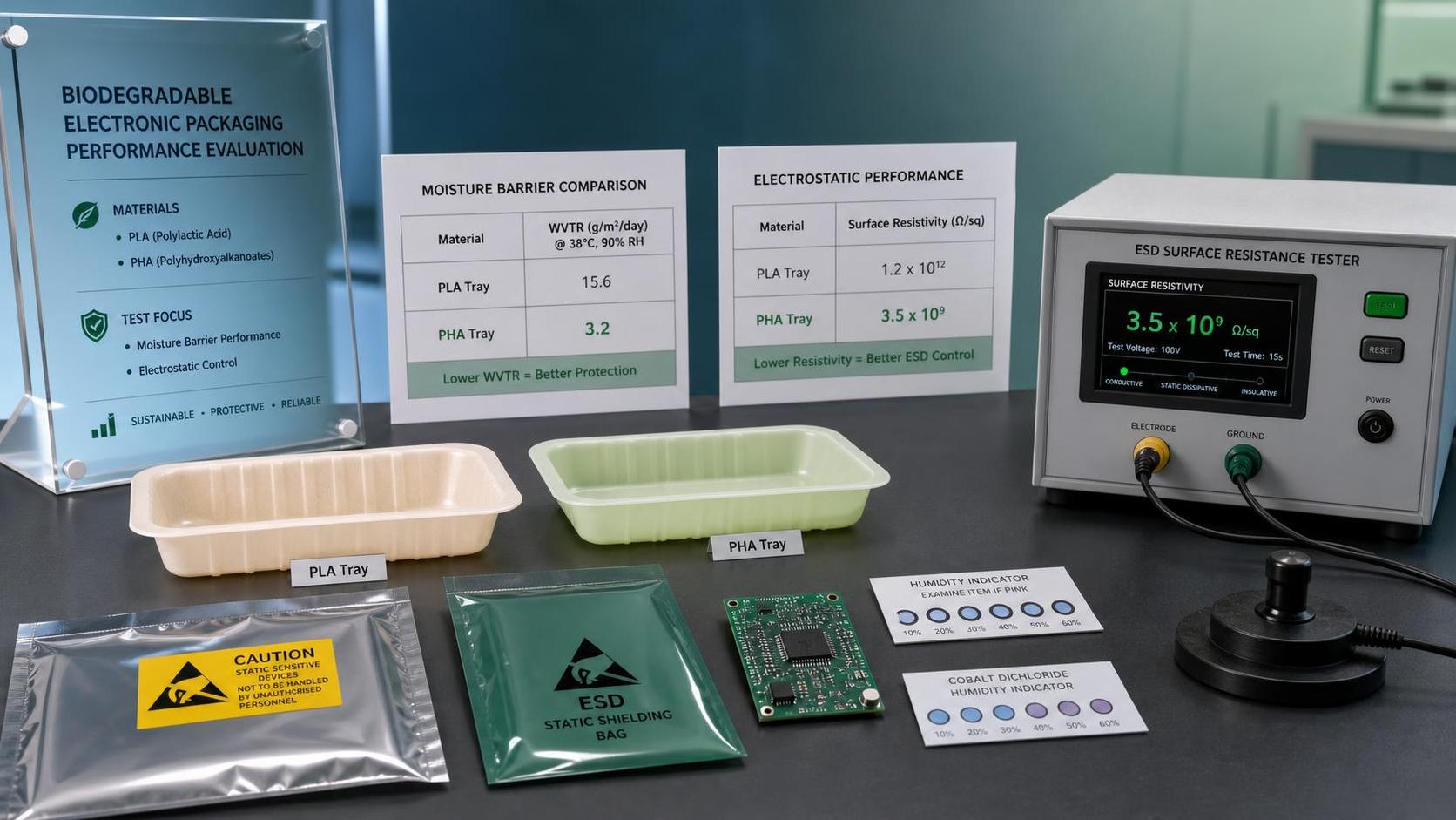 How to Evaluate Biodegradable Plastics for Electronics Packaging Without Raising ESD or Moisture Risk