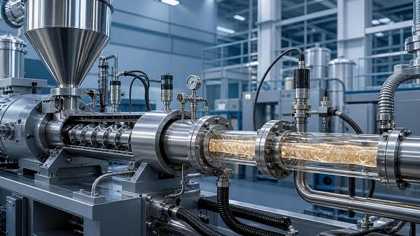 What determines throughput stability in polymer processing systems