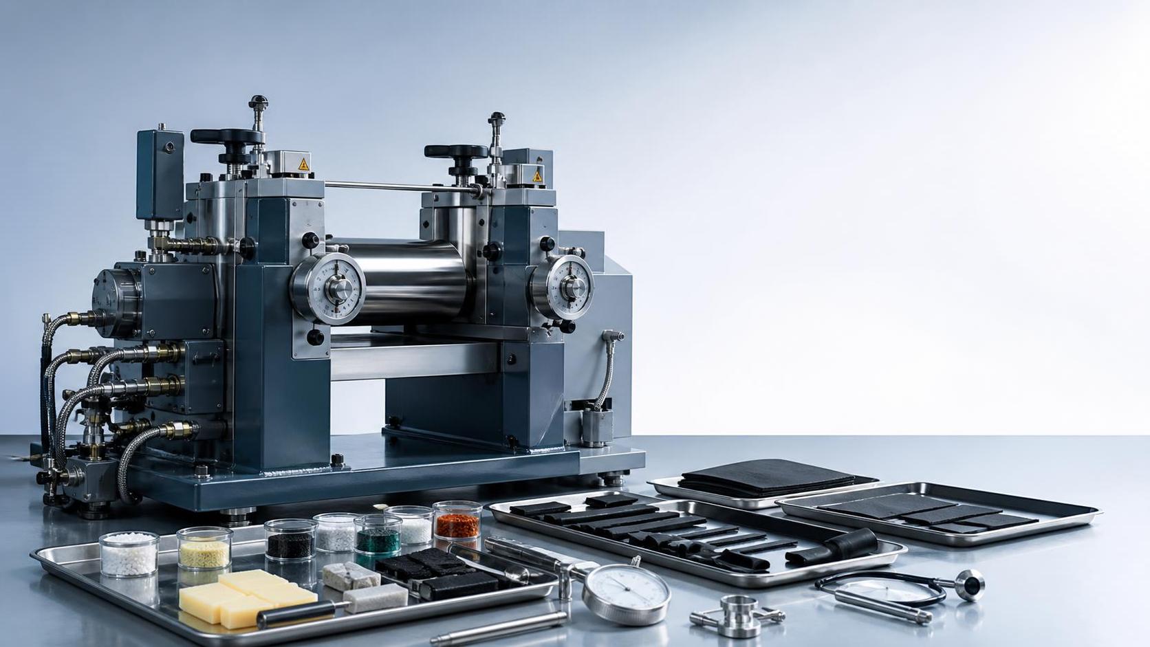How to choose the right two roll open mill for rubber compound development