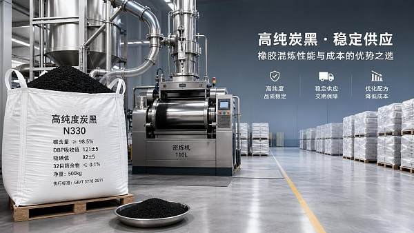 What drives carbon black cost in rubber compound purchasing?