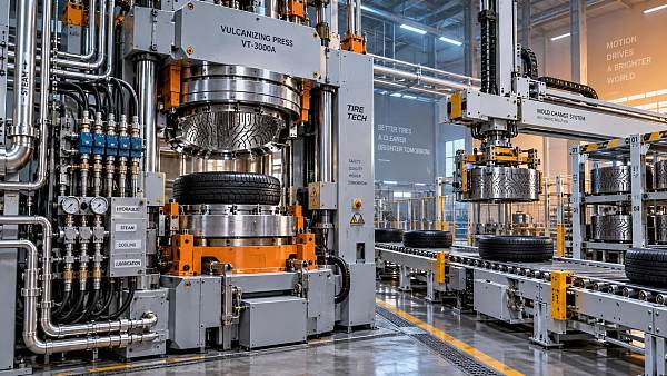 Which uptime factors matter most when selecting an automatic tire curing press?