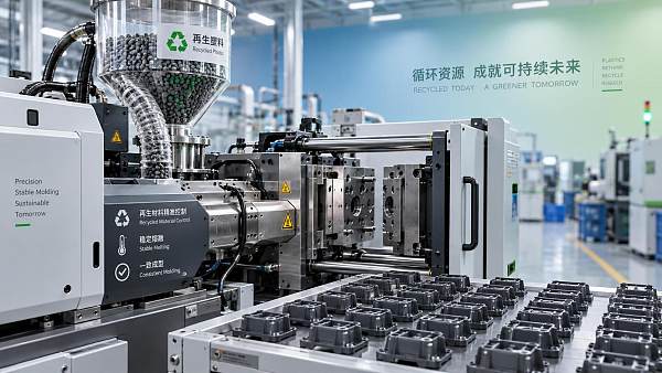How recycled plastics materials affect consistency in injection molding