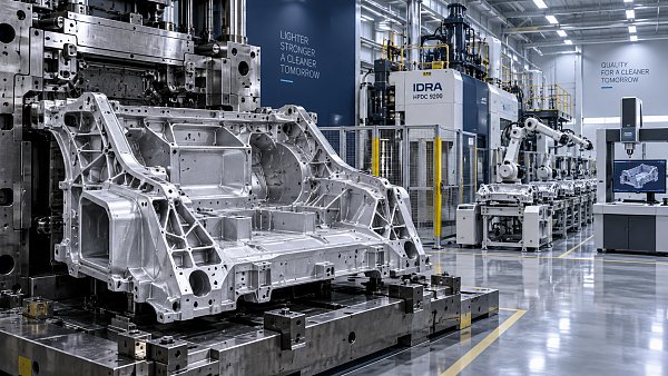 How giga-casting innovations are improving aluminum part design
