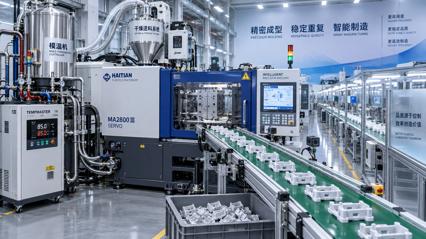 How molding equipment intelligence can reduce setup variation