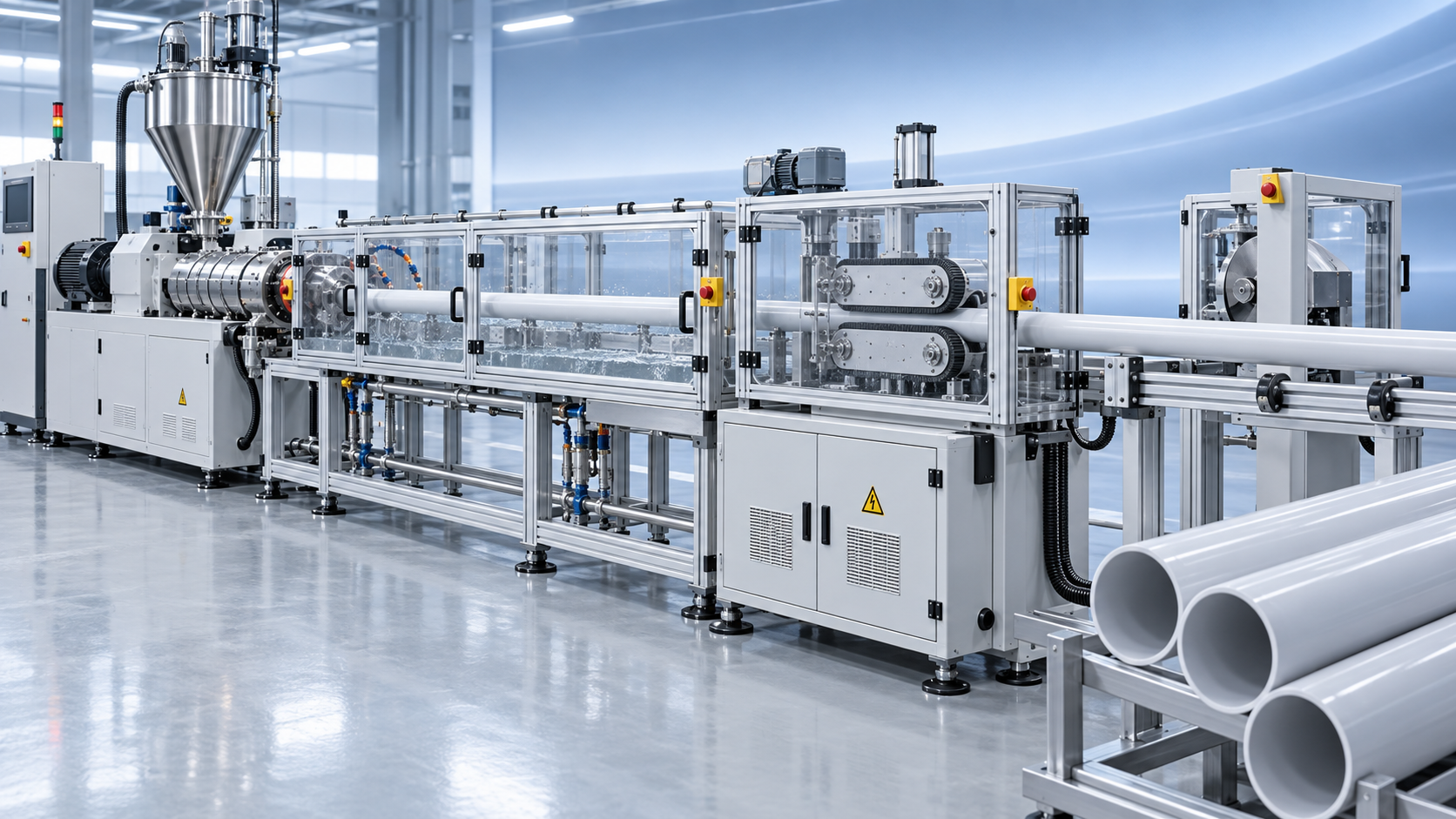 How to verify CE compliance for pipe extrusion machinery