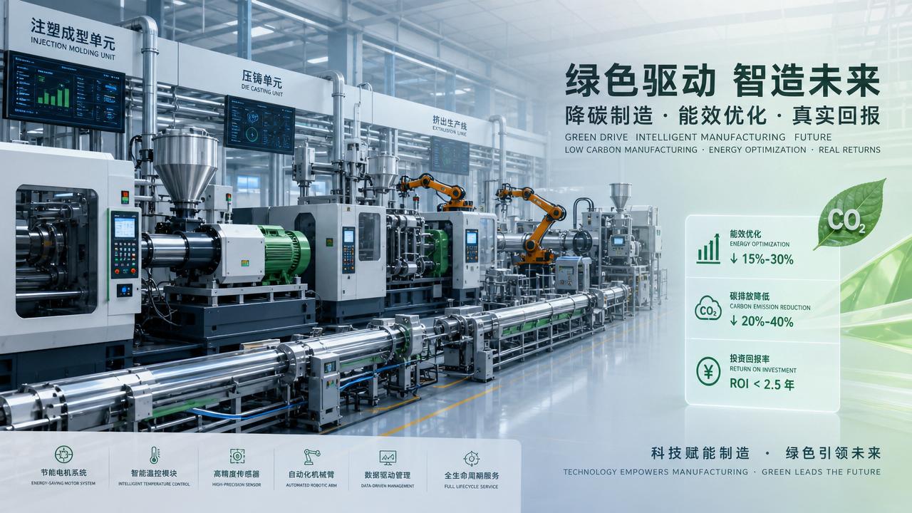 Decarbonization manufacturing goals vs real factory payback