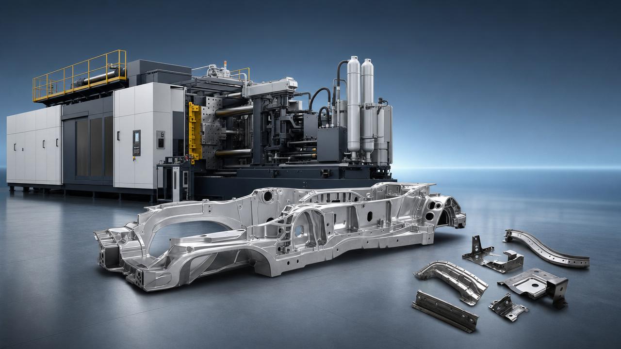 Is giga casting worth the cost for large part production?