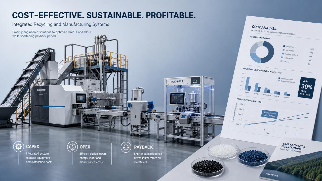 Industrial Circular Solutions Cost Analysis: What Drives CAPEX, OPEX, and Payback Period