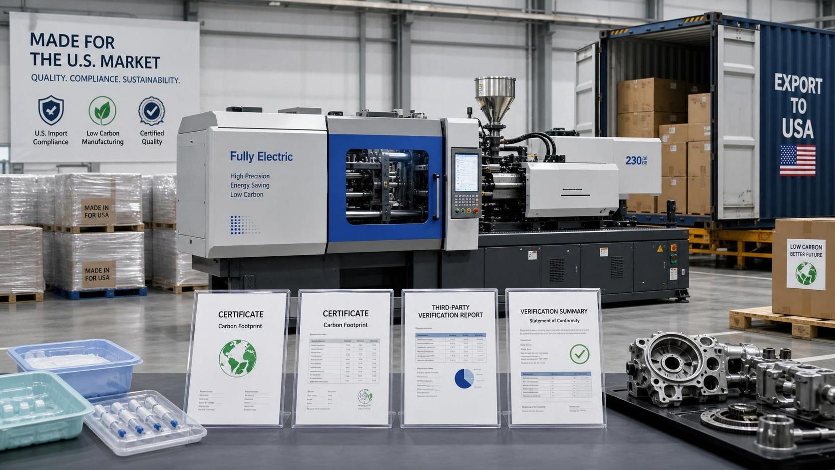 US Customs Adds Carbon Footprint Rule for All-Electric Machines