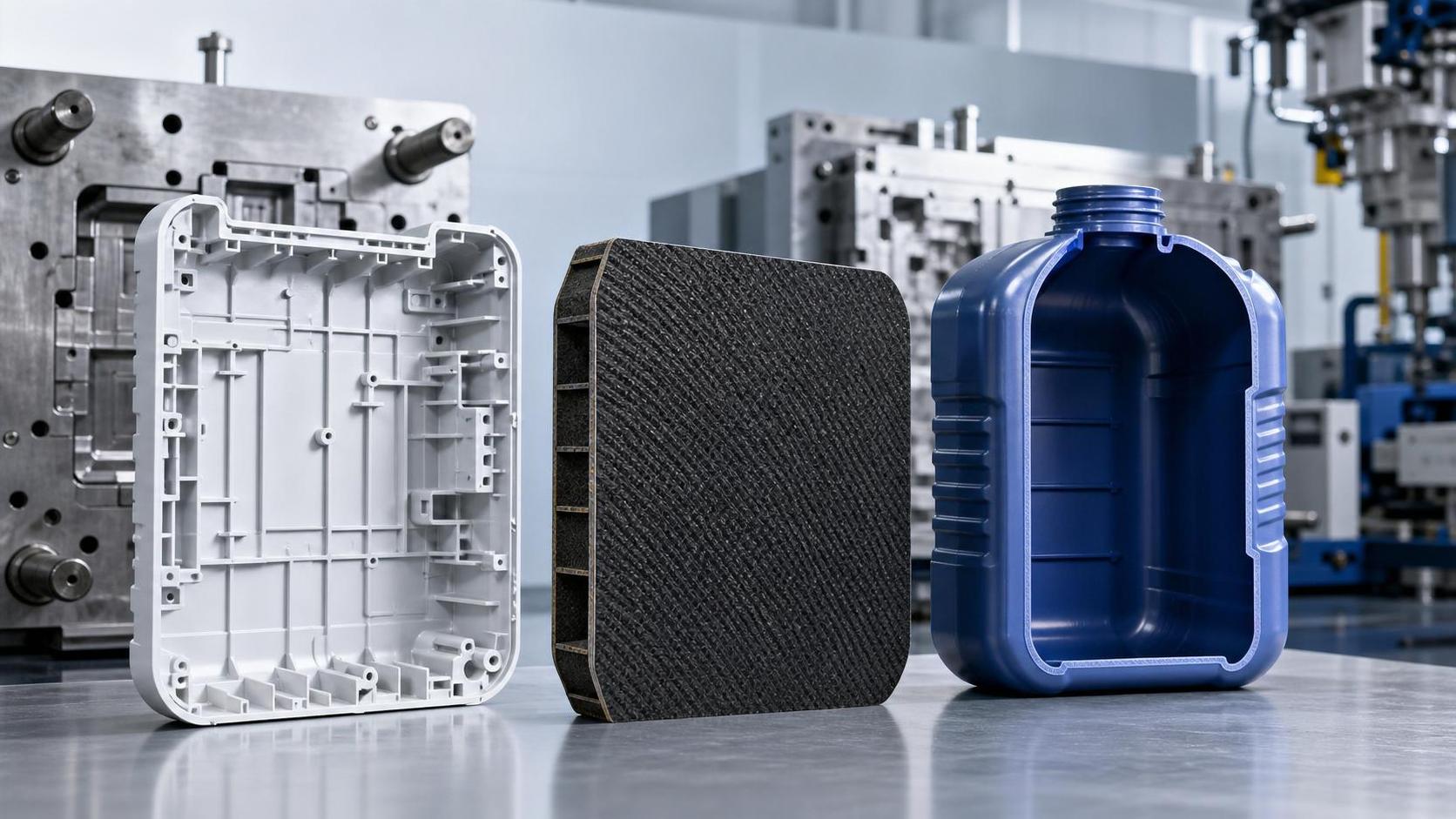 Technical Comparison of Injection, Compression, and Blow Molding for Part Performance