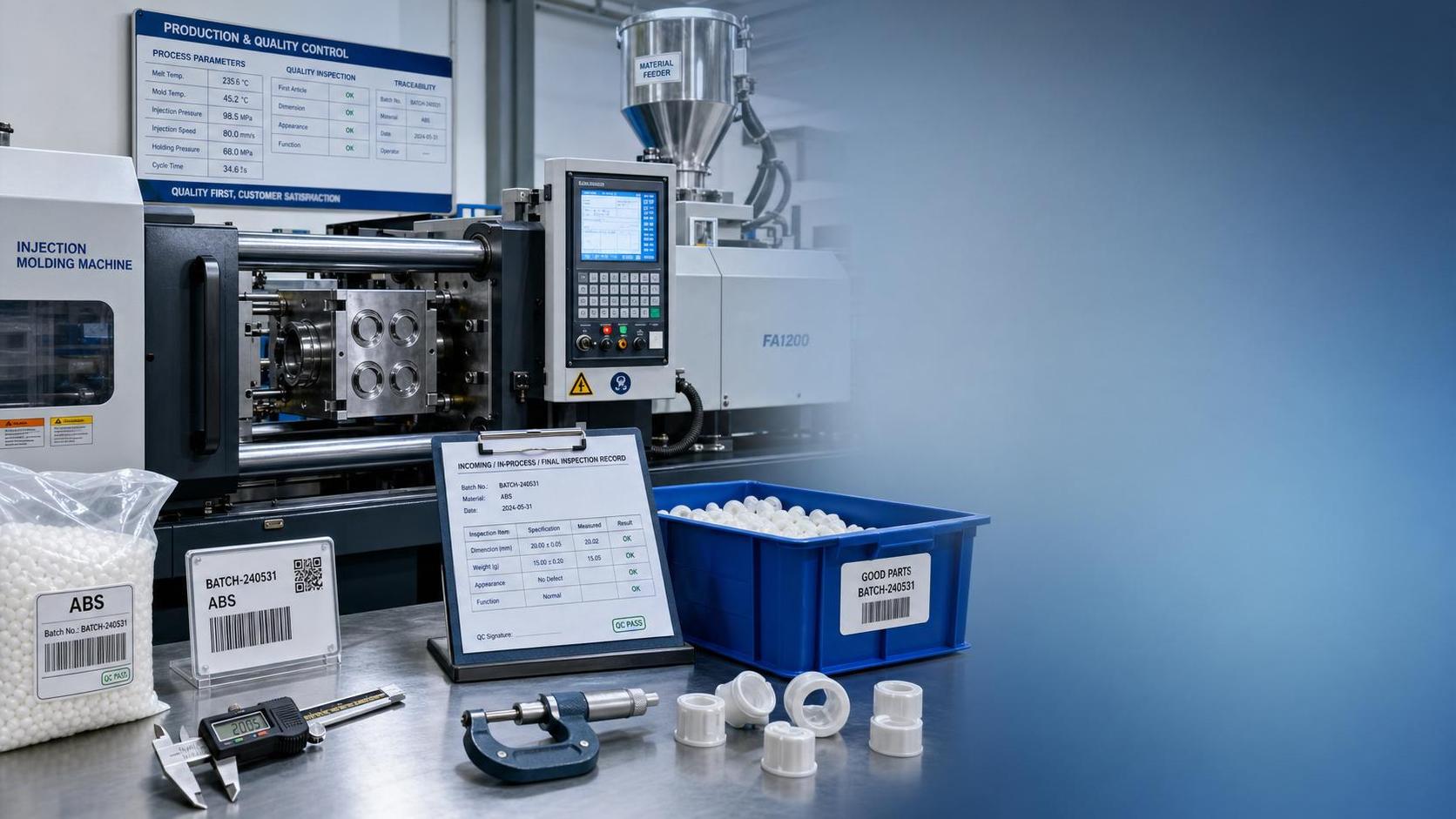 Molding Process Solutions ISO Requirements: What to Check for Quality and Traceability