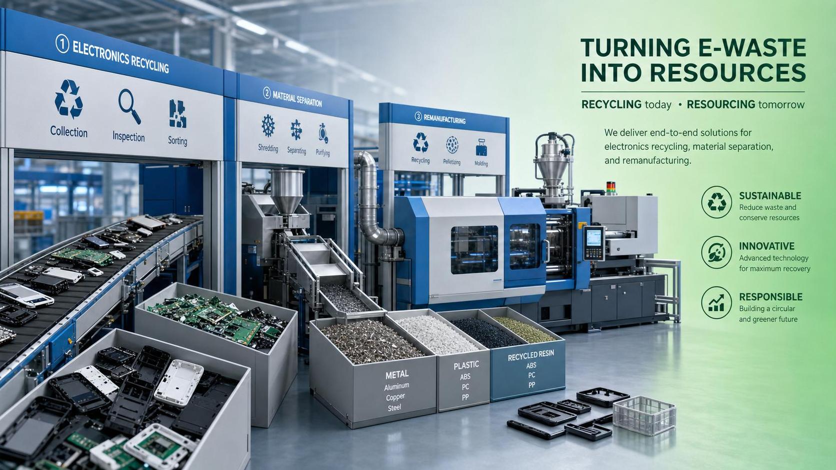 Industrial Circular Solutions for Electronics: How Closed-Loop Recovery Works