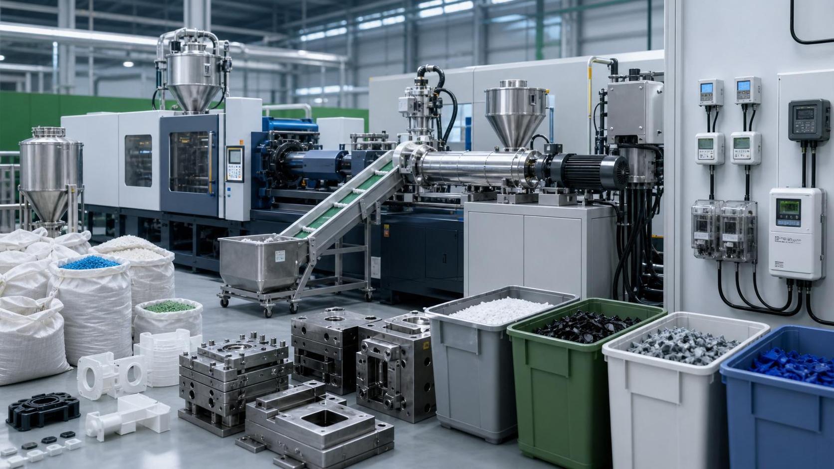 How to Calculate Molding Carbon Footprint Cost Across Material, Energy, and Scrap