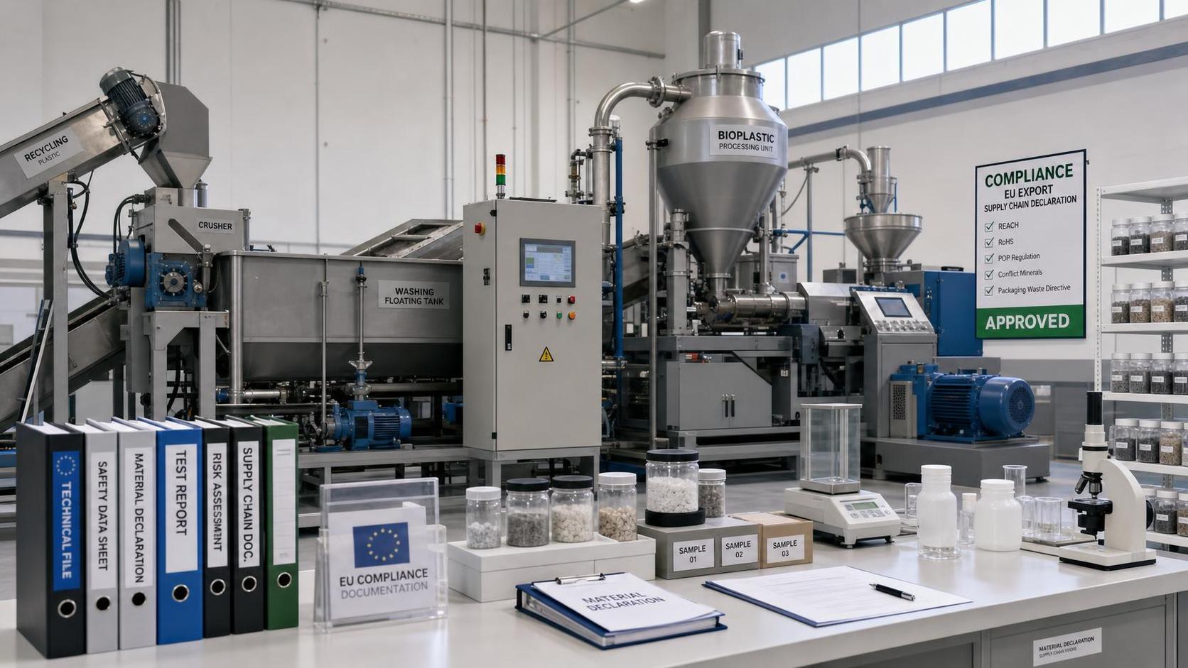 REACH Update Triggers Fresh Review for Recycling Equipment Exports